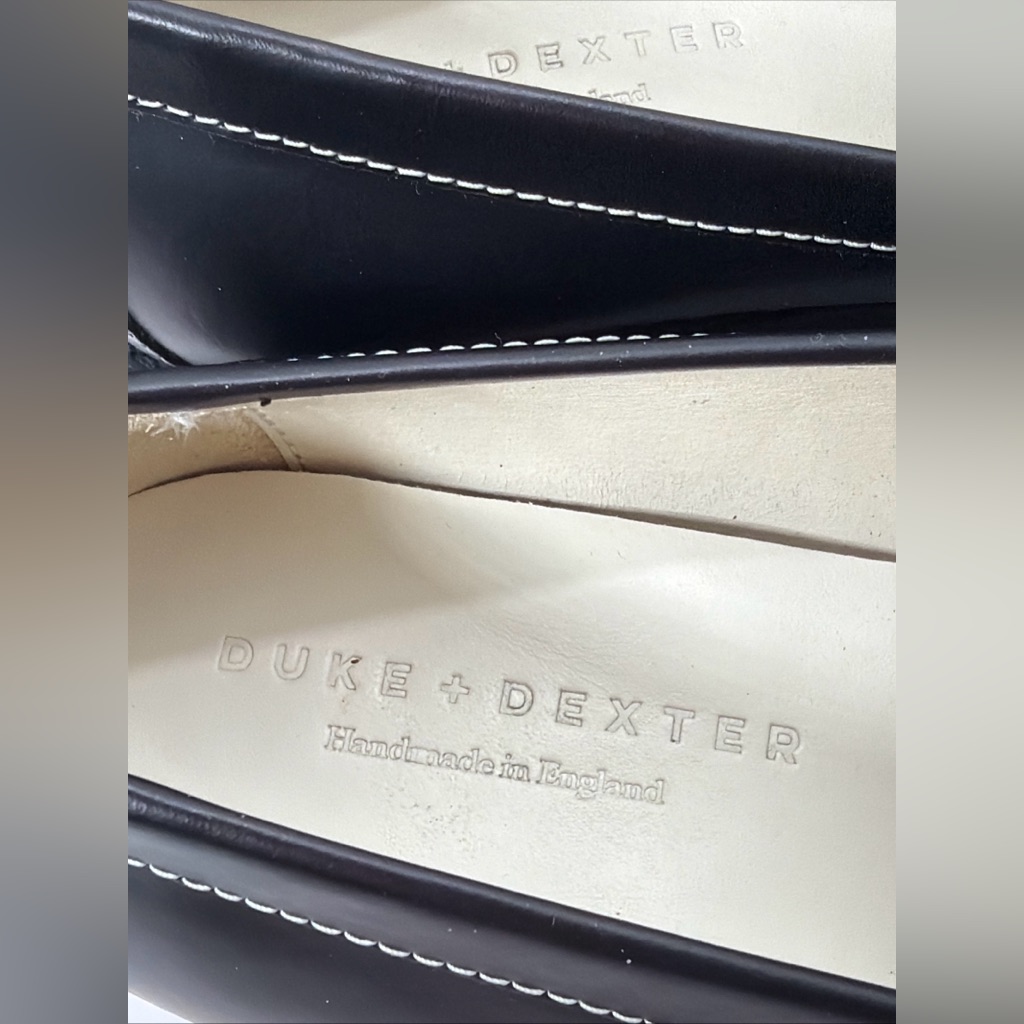 Duke + Dexter Women’s Wilde Olive Penny Loafers Shoes Size 4 Uk 6.5 Us Nwob Uk — image 3 of 8